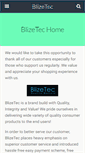 Mobile Screenshot of blizetec.com